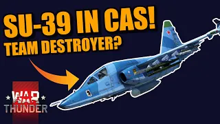 War Thunder Su-39 (Su-25T) GAMEPLAY in GROUND RB! BEST CAS in the game? Should YOU BUY IT?