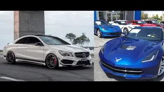 Mercedes-Benz CLA45 AMG vs Chevrolet Corvette !