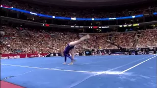 Chellsie Memmel - Floor Exercise - 2008 Olympic Trials - Day 2