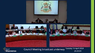 Council Member's Briefing Session Tuesday 16 April 2024