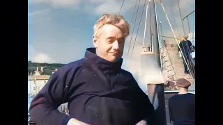 Beautiful Cornwall: A visit to the pictoresq fishing village of Mousehole in 1943 in colour!