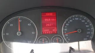 VW Touran 2007 1.9 TDI DSG  stage 1 acceleration