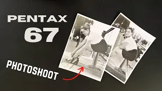 🟡 PENTAX 67 Photoshoot (Medium Format Film Portraits)