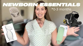 NEWBORN ESSENTIALS! *must haves I use every day as a first time mom