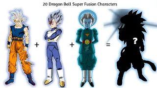 20 Dragon Ball Super Fusion Characters Part 2 | CharlieCaliph