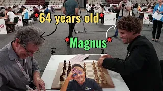 Respect! 64-year-old Gregory Kaidanov takes on Magnus Carlsen | Qatar Masters 2023