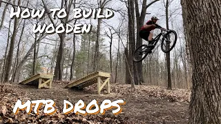 HOW TO BUILD MOUNTAIN BIKE DROPS!