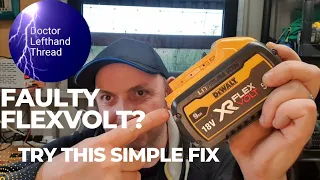 Flexvolt 9ah Quick fix ( not jump start) #dewalt #powertools #repair #diyenthusiasts #flexvolt