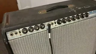 1970’s Vintage Fender Twin Reverb Guitar Amp Demo