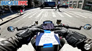 How to VLOG | GAS TANK QUESTIONS | ride to Ducati New York v1831