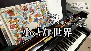 小さな世界/美しく響くピアノ連弾【上級×上級】/ディズニー【リクエストあったから弾いてみたシリーズ】