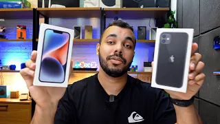 iPhone 11 vs iPhone 14 - Tem muita diferença ? #Comparativo