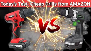 Testing The Cheapest Cordless Drills sold on AMAZON