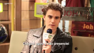 Paul Wesley de "Vampire Diaries" no Brasil - Entrevista Papelpop