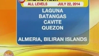 UB: Ilang lugar sa bansa, walang pasok ngayong araw dahil sa Bagyong Henry