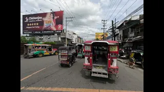 Driving around Dagupan City, Pangasinan, Philippines