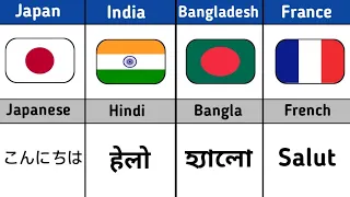 National language from different Countries | part 1