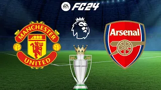 FC 24 | Manchester United vs Arsenal - Premier League 23/24 - PS5™ Full Gameplay