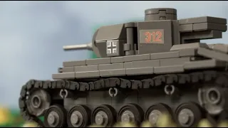 Lego WW2 The tank battle at Voiskovitsy