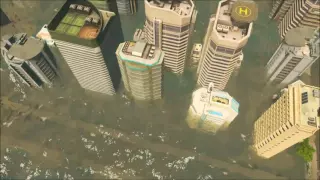 Cities Skylines Tsunami #10 Mega tsunami 1m population City