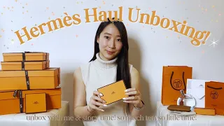 hermes haul unboxing and story time!