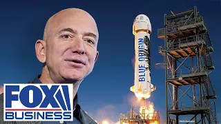 Jeff Bezos' Blue Origin New Shepard rocket launches into space