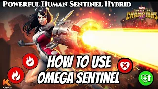 How to use Omega Sentinel effectively |Full Breakdown| - Marvel Contest of Champions