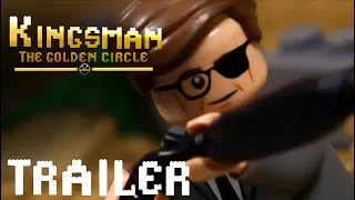 Kingsman: The Golden Circle Red Band in LEGO