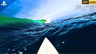 THIS PS5 SURFING GAME IS SO FUN - Virtual Surfing Gameplay | Ultra Graphics [4K 60 FPS]