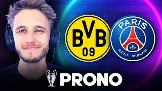 🏆 MON PRONO POUR DORTMUND – PSG !!!