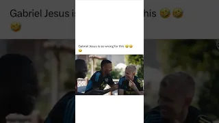 Gabriel Jesus and Zinchenko having fun 😂