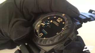 Panerai PAM616 Carbotech Luminor Submersible Review - Panerai Central