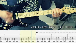 ADELE - Rolling in the Deep [GUITAR COVER + TAB]