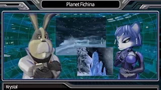 Fichina Briefing - Star Fox Assault - English/Japanese Mix [4K]