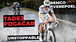 EPIC CYCLING BATTLES | Tadej Pogačar & Remco Evenepoel & Tom Pidcock & Mathieu van der Poel