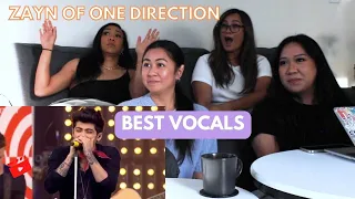 Reacting to Zayn's best vocal moments compilation