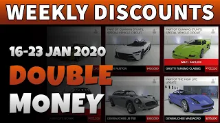 GTA 5 Double Money This Week | GTA ONLINE WEEKLY DOUBLE RP AND CASH BONUSES (Arcades 25% Off)