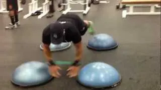 TeamFitnasty: Bosu Ball/ Resistance Pushups