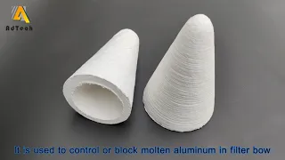 Tap Out Cone for Aluminum Casting