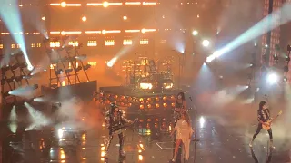 KISS live at the AGT finals.