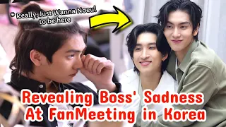 SUB || Revealing Reasons Why Boss Looks Sad at Fanmeeting in Korea