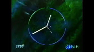 Irish National Anthem on RTE after the End of Programme Clock with Marian Farrell | RTE 1996