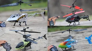 4 New Latest rc helicopter unboxing and fly test