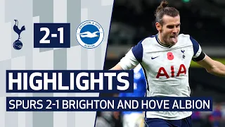 HIGHLIGHTS | SPURS 2-1 BRIGHTON | HARRY KANE PENALTY AND GARETH BALE WINNER