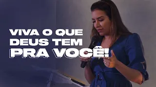 NÃO SE PERMITA VIVER A METADE DAQUILO QUE DEUS TEM PRA VOCÊ! - Miss. Gabriela Lopes | Pregação