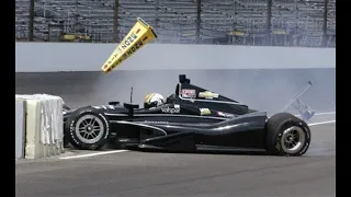 Indianapolis 500 Pit Wall Attenuator Crashes