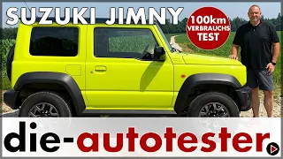 Suzuki Jimny 1.5 - 100 km Verbrauch Test | Reichweite | Probefahrt | Review | Deutsch | Preis | 2019