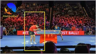 Fan Zhendong vs Truls Moregards | Amazing view angle