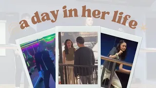 A day in the life of Kim Chiu:Sneak peek of Linlang Tapings,Dance Rehearsal,Workouts|RenilynRobles💕