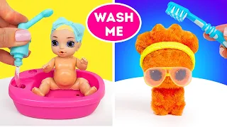 Toys That Love Bath Time! || Baby Bottle House Playset And L.O.L. Surprise Fuzzy Pets Unboxing!